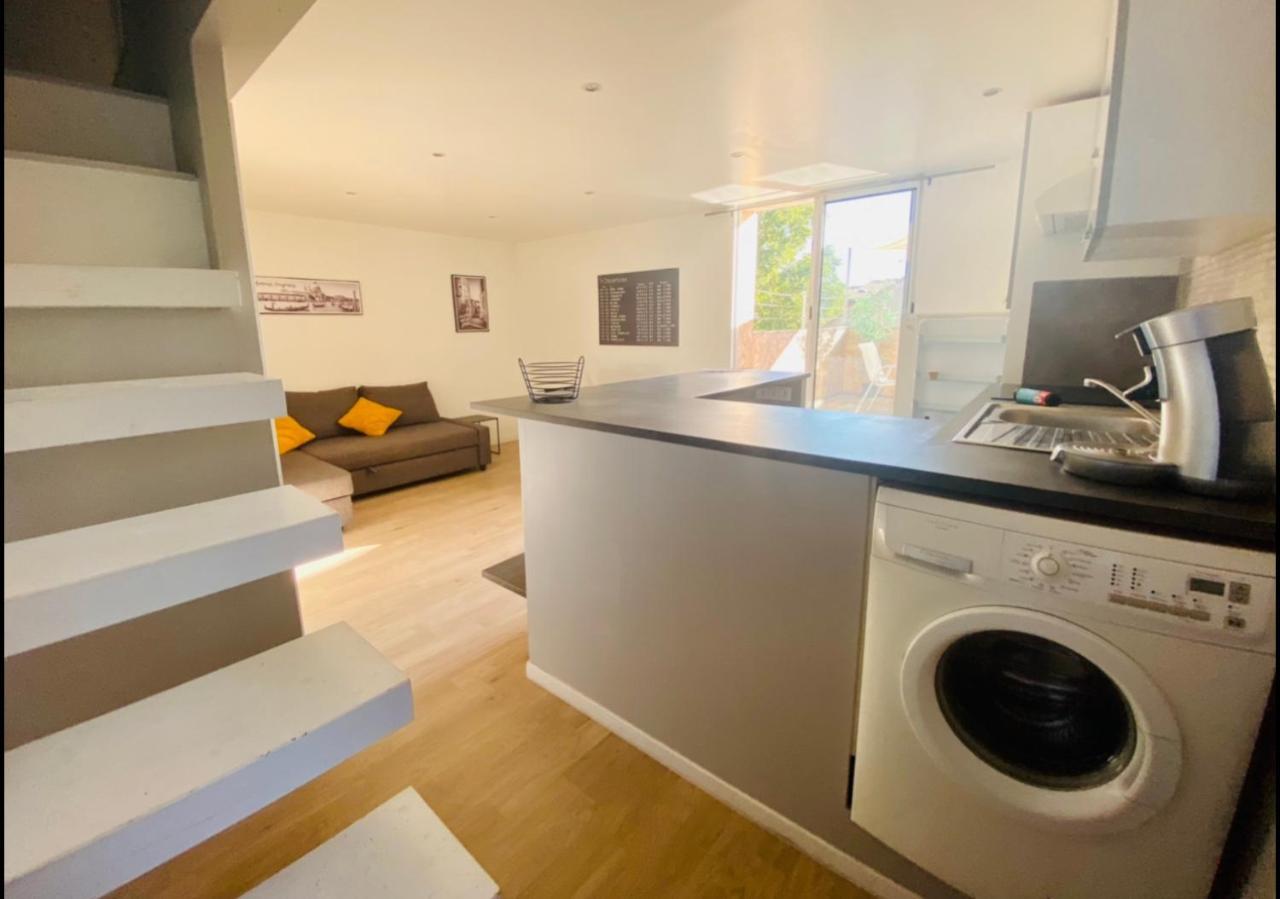 T3 En Duplex Pour 6 Pers Bien Place Terrasse Et Parking Inclus Lägenhet Toulouse Exteriör bild