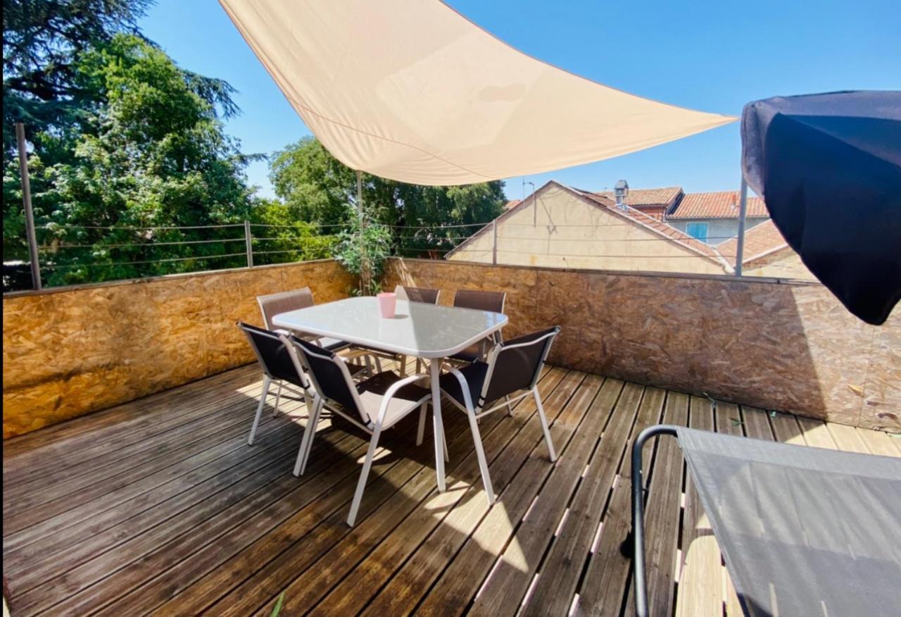 T3 En Duplex Pour 6 Pers Bien Place Terrasse Et Parking Inclus Lägenhet Toulouse Exteriör bild
